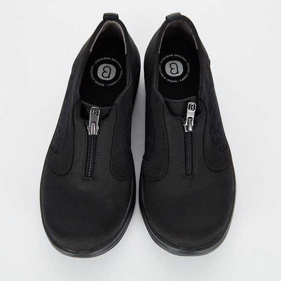 BZees Poetic Black fabric Sneaker Women's Size 7 - Picture 2 of 8